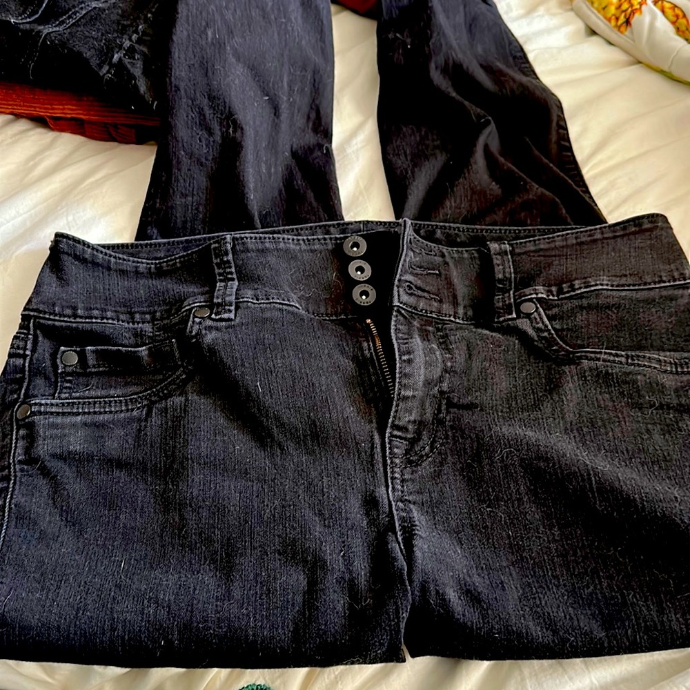 Torrid black denim jeans size 14 s